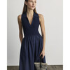 Bess Dress, Maritime Blue - Dresses - 4
