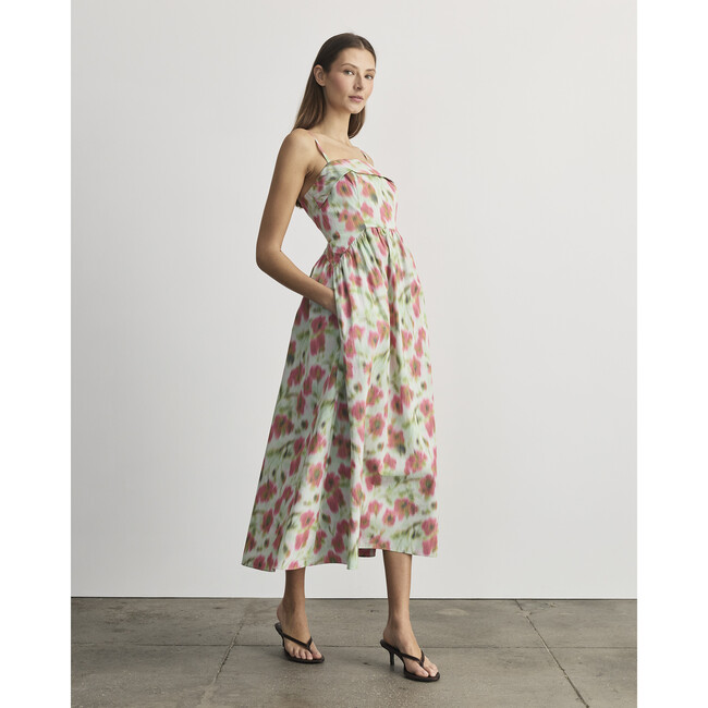 Gigi Dress, Pistachio Multi - Dresses - 3