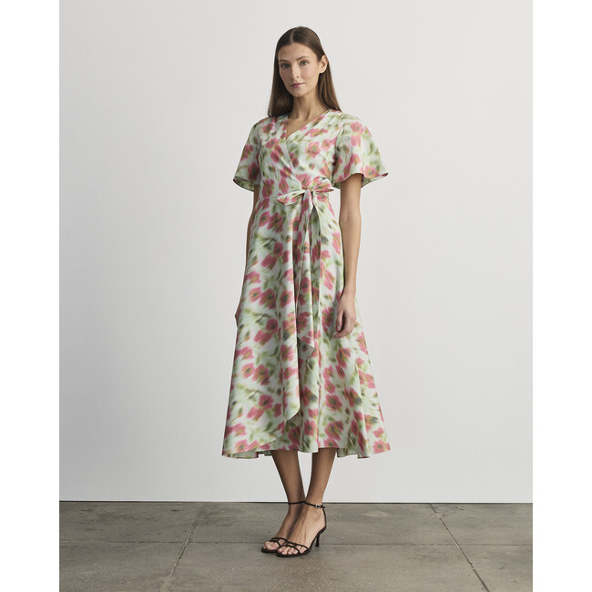 Klaire Dress, Pistachio Multi - Dresses - 3