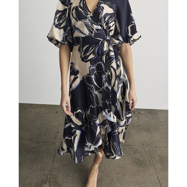 Blairine Dress, Maritime Blue/Cloudy Blue Multi - Dresses - 4