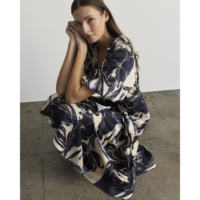 Blairine Dress, Maritime Blue/Cloudy Blue Multi - Dresses - 5