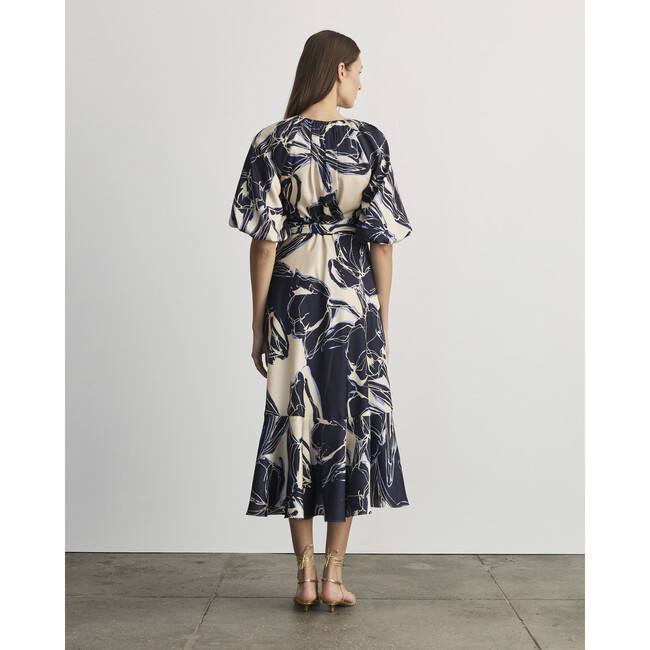 Blairine Dress, Maritime Blue/Cloudy Blue Multi - Dresses - 6