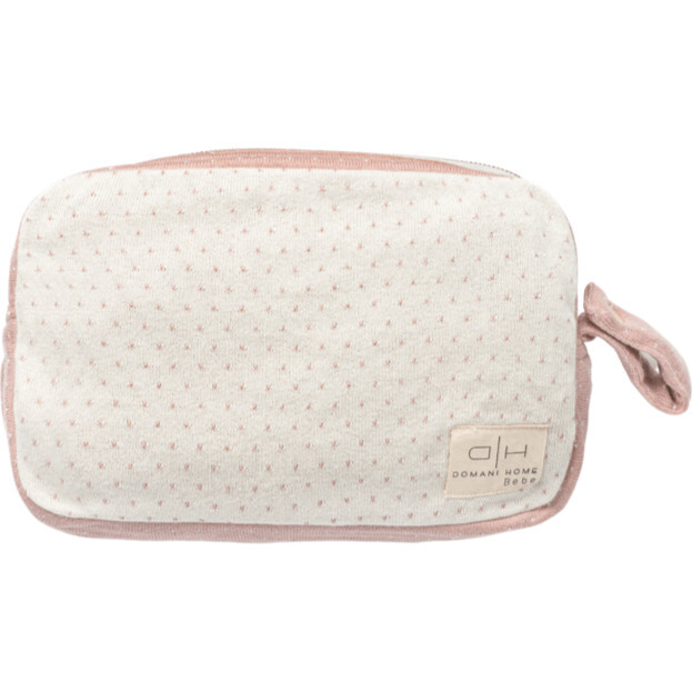 Dotty Pouch, Pale Pink