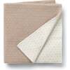 Dotty Baby Blanket, Stone - Blankets - 2