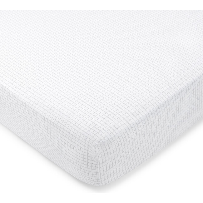 Domani Home Oxford Crib Sheet