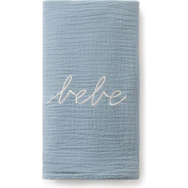 Blue Gauze Bebe Swaddle