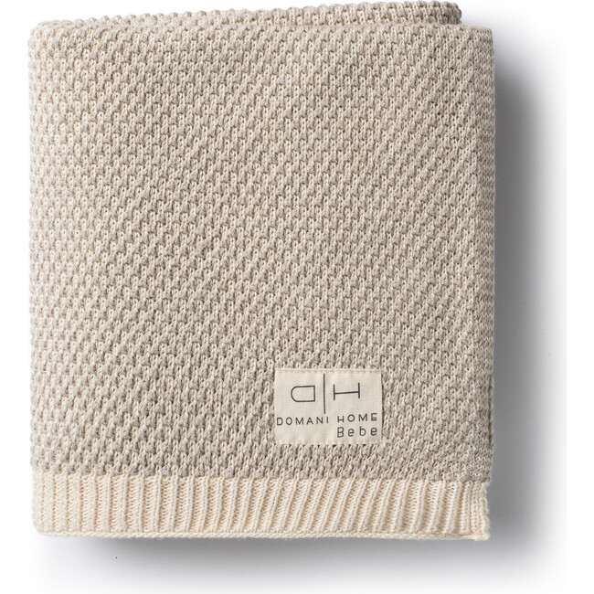Brunello Blanket, Linen Sand