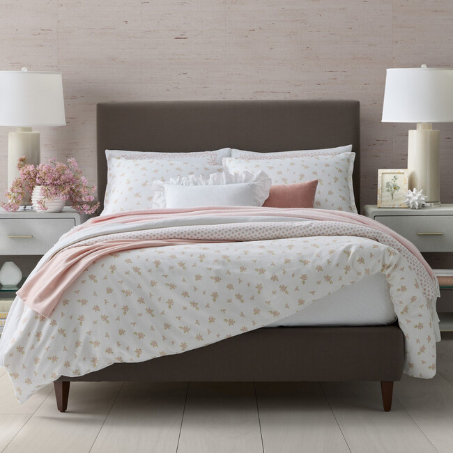 Jardin 4-Piece Duvet Set, Pink
