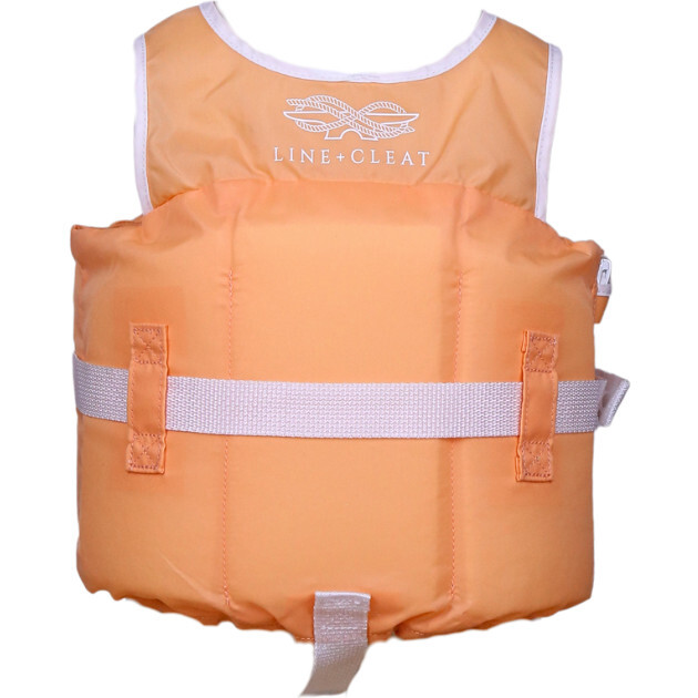 Skiff USCG Life Jacket, Melon (30-50 lbs)