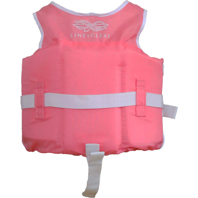 Skiff USCG Life Jacket, Pink (30-50 lbs)