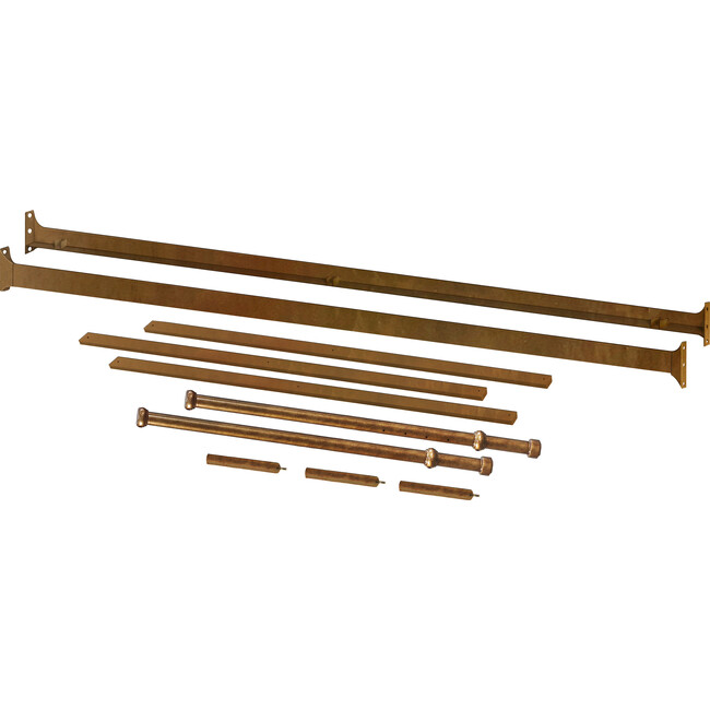 Winston Full Size Bed Conversion Kit Vintage, Gold