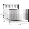 Winston Full Size Bed Conversion Kit Vintage, Iron - Cribs - 2