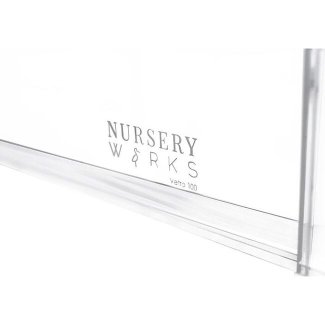 Vetro Crib, Clear Acrylic - Cribs - 4