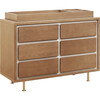 Novella 6-Drawer Double Dresser, Stained Ash and Ivory - Dressers - 2