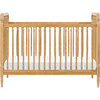 Liberty 3-In-1 Convertible Spindle Crib & Toddler Bed Conversion Kit, Honey - Nursery Chairs - 3