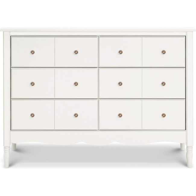 Liberty 6-Drawer Assembled Dresser, Warm White - Dressers - 3