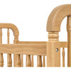 Liberty 3-In-1 Convertible Spindle Crib & Toddler Bed Conversion Kit, Honey - Nursery Chairs - 6