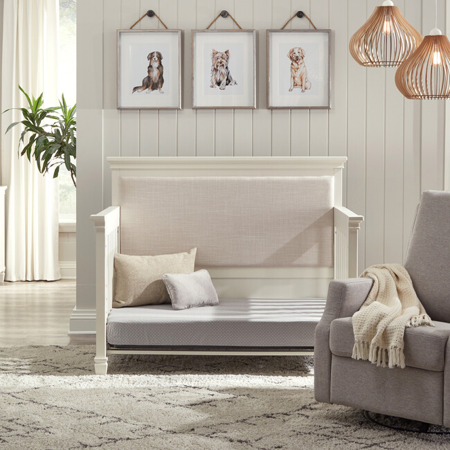 Darlington 4-in-1 Convertible Crib, Warm White - Cribs - 4