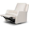 Crewe Recliner & Swivel Glider, Performance Cream Eco-Weave - Nursery Chairs - 5