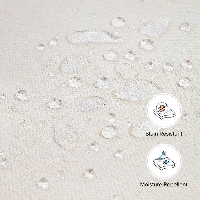 Crewe Recliner & Swivel Glider, Performance Cream Eco-Weave - Nursery Chairs - 6