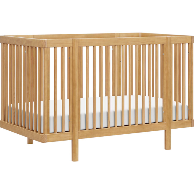Pogo 8-in-1 Convertible Crib with All-Stages Conversion Kits in Honey
