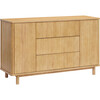 Pogo Tambour Assembled Dresser in Honey - Dressers - 1 - thumbnail
