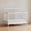 Liberty 4-in-1 Convertible Spindle Crib in Warm White - Cribs - 2