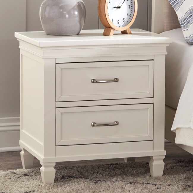 Darlington Nightstand, Warm White