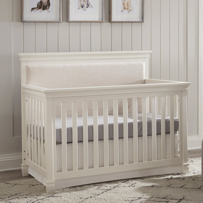 Darlington 4-in-1 Convertible Crib, Warm White - Cribs - 10