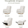 Crewe Recliner and Swivel Glider, Fog Chatham Stripe Performance Eco-Weave - Glider - 3 - thumbnail