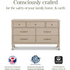 Alouette 7-Drawer Assembled Dresser - Dressers - 4