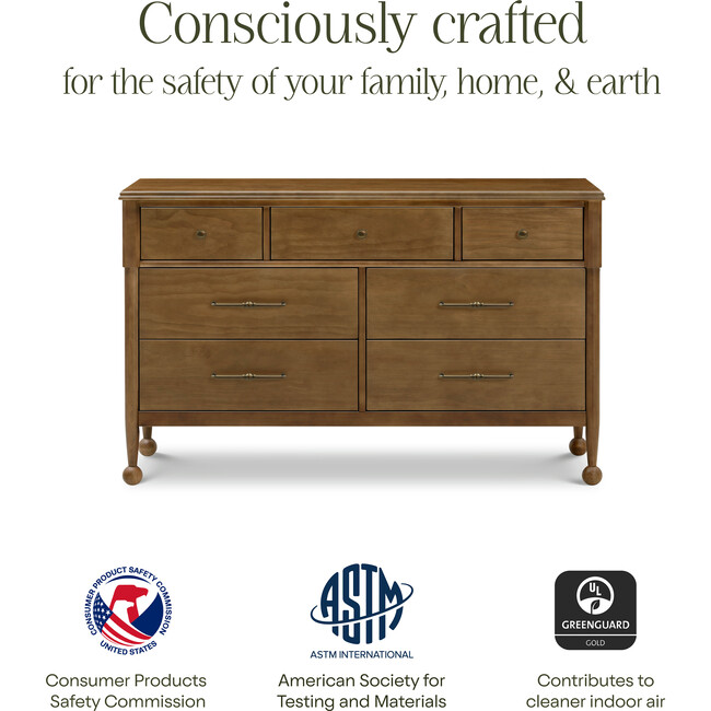 Alouette 7-Drawer Assembled Dresser - Dressers - 3