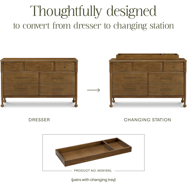 Alouette 7-Drawer Assembled Dresser - Dressers - 4