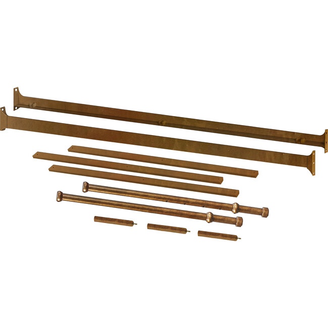 Twin Size Conversion Kit for Winston Mini Crib, Vintage Gold