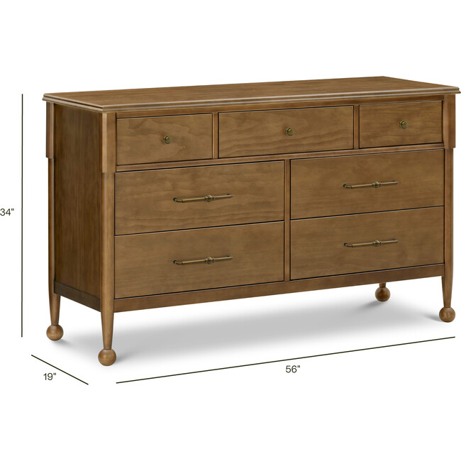Alouette 7-Drawer Assembled Dresser - Dressers - 5
