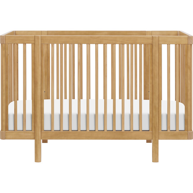 Pogo 8-in-1 Convertible Crib with All-Stages Conversion Kits in Honey - Cribs - 6