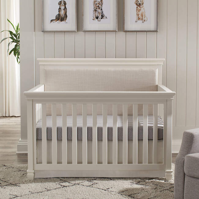 Darlington 4-in-1 Convertible Crib, Warm White - Cribs - 12