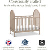 Alouette 3-in-1 Convertible Spindle Crib - Cribs - 5
