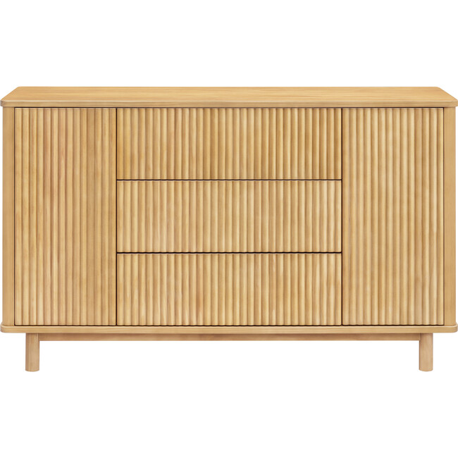 Pogo Tambour Assembled Dresser in Honey - Dressers - 7