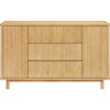 Pogo Tambour Assembled Dresser in Honey - Dressers - 7