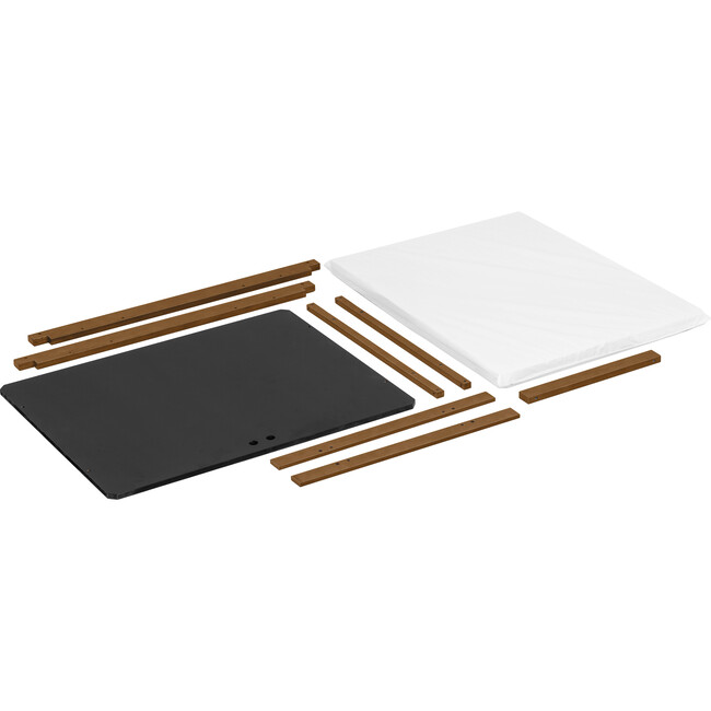 Rolli All-Stages® Midi Crib Conversion Kit in Natural Walnut - Cribs - 7