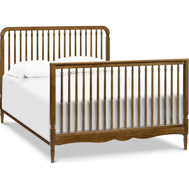 Liberty 4-in-1 Convertible Spindle Crib in Natural Walnut - Cribs - 8