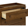 Sprout 3-Drawer Changer Dresser with Removable Changing Tray in Natural Walnut - Dressers - 3