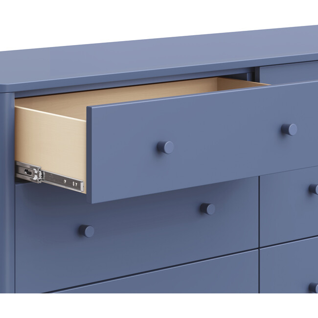 Swell 6-Drawer Assembled Dresser in Cove Blue - Dressers - 4