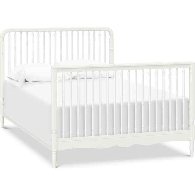 Liberty 4-in-1 Convertible Spindle Crib in Warm White - Cribs - 8