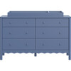 Swell 6-Drawer Assembled Dresser in Cove Blue - Dressers - 5
