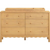 Swell 6-Drawer Assembled Dresser in Honey - Dressers - 5