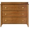 Sprout 3-Drawer Changer Dresser, Chestnut - Dressers - 1 - thumbnail