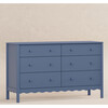 Swell 6-Drawer Assembled Dresser in Cove Blue - Dressers - 7