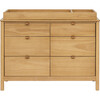 Bondi 6-Drawer Assembled Dresser in Honey - Dressers - 5